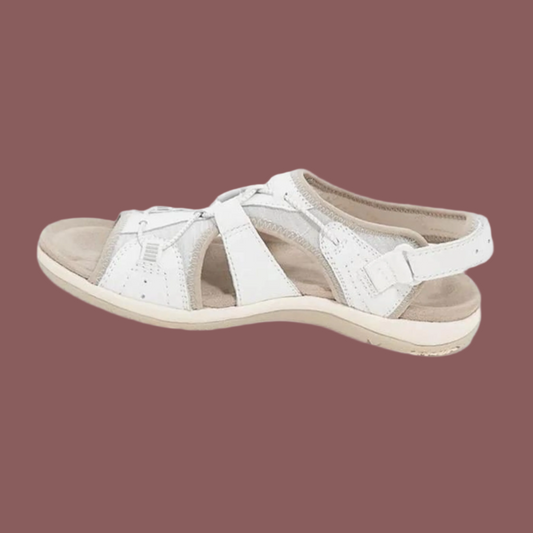 Women’s Orthopedic Sandals – Adjustable Fit – Cushioned Insole – Open Toe Design