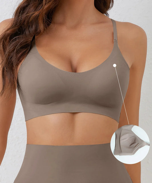 Women’s Seamless Bra – Wireless Support – Soft Cups – Breathable Blend – Everyday Fit