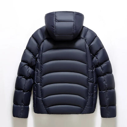 Arlo Hooded Puffer Jacket | Quilted, Relaxed Fit Puffer Jacket