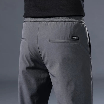 George Relaxed Fit Jogger Pants | Elastic Waist Drawstring Jogger Pants