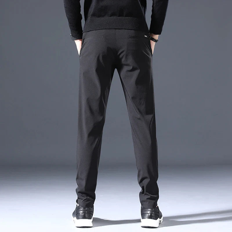 George Relaxed Fit Jogger Pants | Elastic Waist Drawstring Jogger Pants