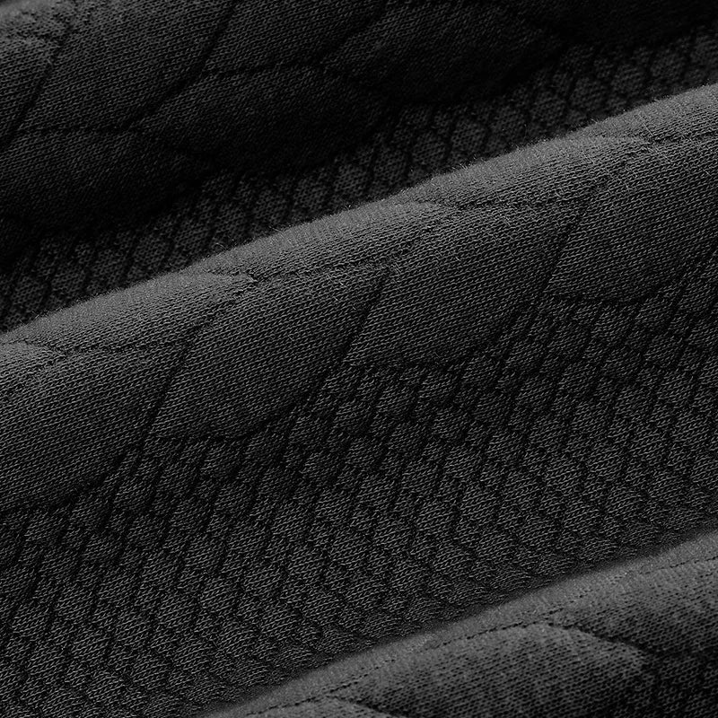 Oliver Relaxed Fit Quarter-Zip Sweater | Cable Knit Geometric Quarter-Zip Sweater