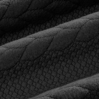 Oliver Relaxed Fit Quarter-Zip Sweater | Cable Knit Geometric Quarter-Zip Sweater