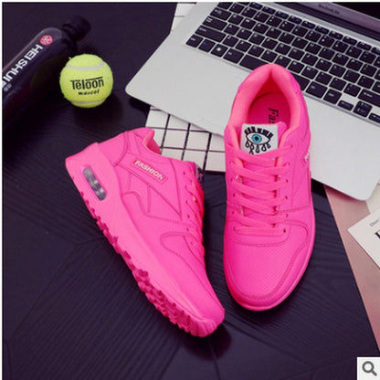 Women’s Sneakers – Chunky Fit – Breathable Mesh – Cushioned Sole – Lace-Up Casual
