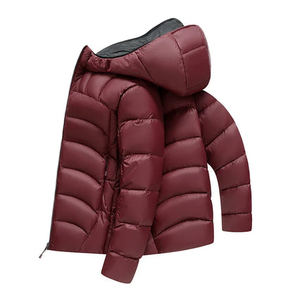 Arlo Hooded Puffer Jacket | Quilted, Relaxed Fit Puffer Jacket