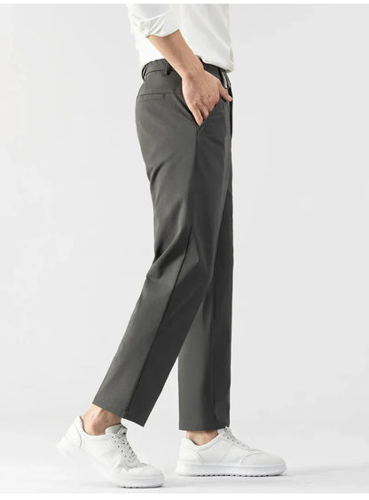 Men’s Trousers – Slim Fit – Tailored Cut – Lightweight Fabric – Business Casual