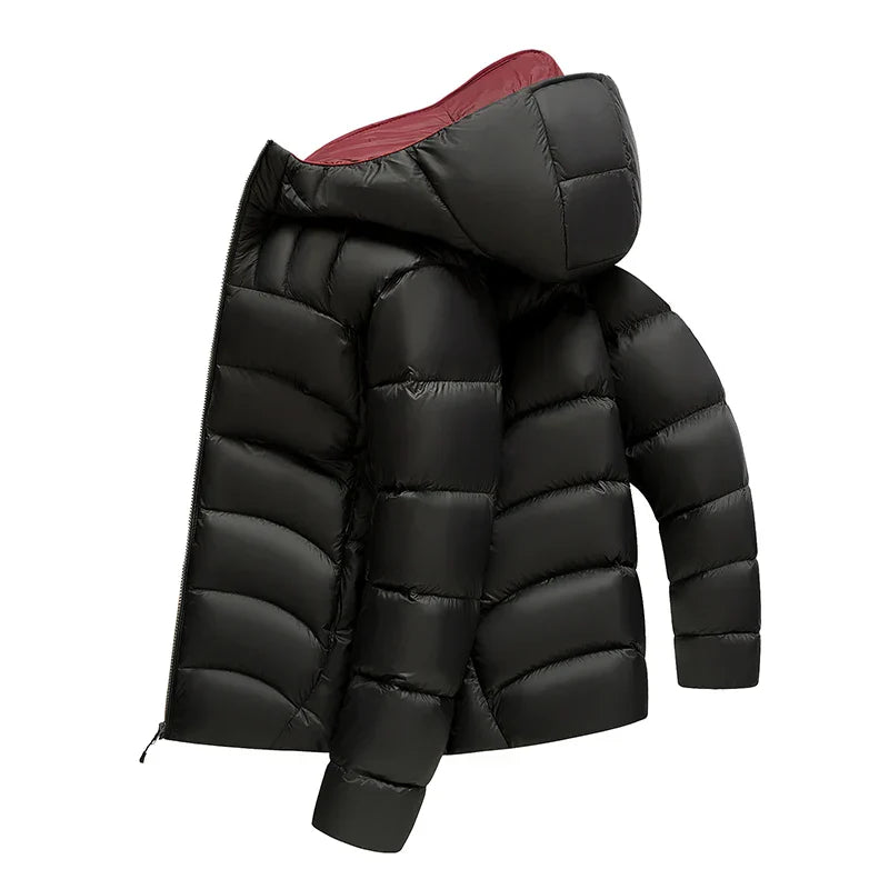 Arlo Hooded Puffer Jacket | Quilted, Relaxed Fit Puffer Jacket