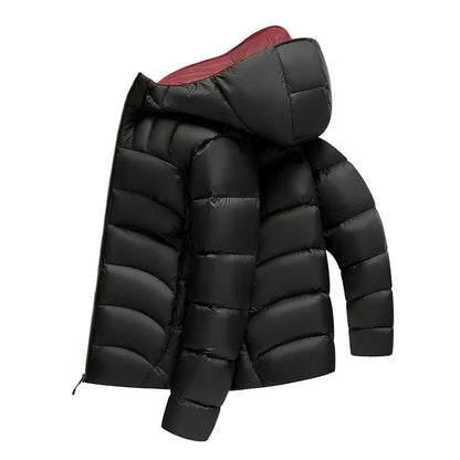 Arlo Hooded Puffer Jacket | Quilted, Relaxed Fit Puffer Jacket
