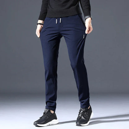 George Relaxed Fit Jogger Pants | Elastic Waist Drawstring Jogger Pants