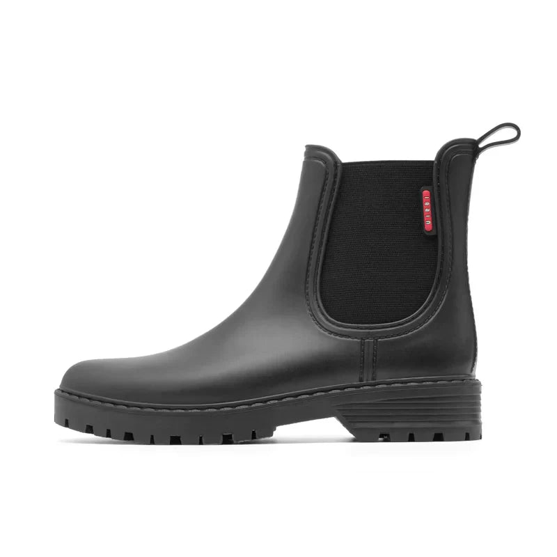 Freya Waterproof Ankle-Length Boots | Chunky Lugged Sole Boots
