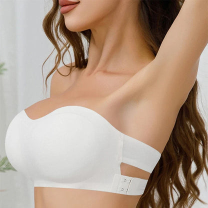 Women’s Strapless Bra – Push Up Support – Seamless Silhouette – Breathable Blend