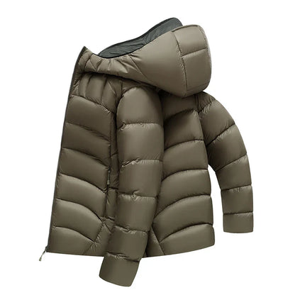 Arlo Hooded Puffer Jacket | Quilted, Relaxed Fit Puffer Jacket