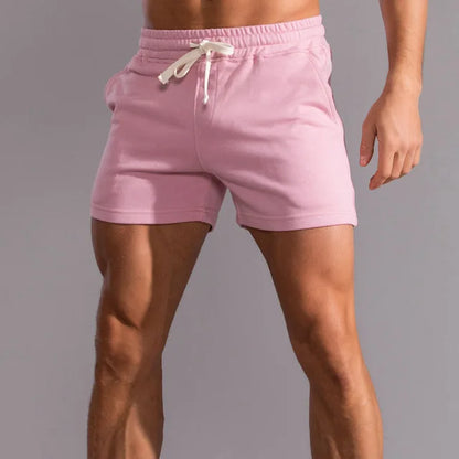 Men’s Casual Shorts – Relaxed Fit – Natural Fibers – Adjustable Waist – Mid-Thigh Length