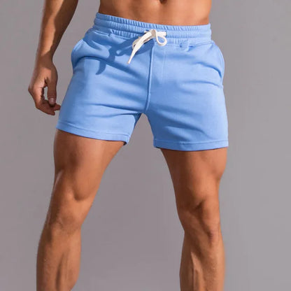 Men’s Casual Shorts – Relaxed Fit – Natural Fibers – Adjustable Waist – Mid-Thigh Length