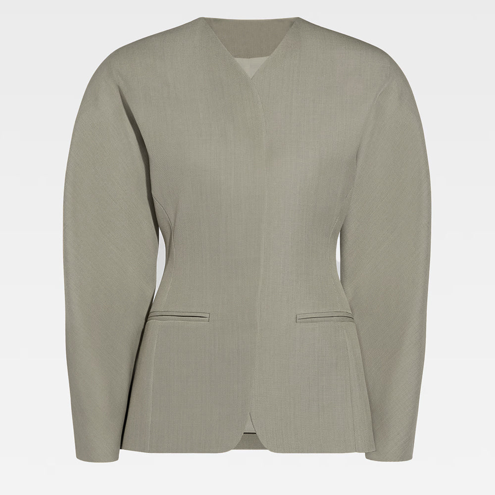 Women’s Blazer – Tailored Fit – Hidden Closure – Lightweight Woven – Minimalist Design