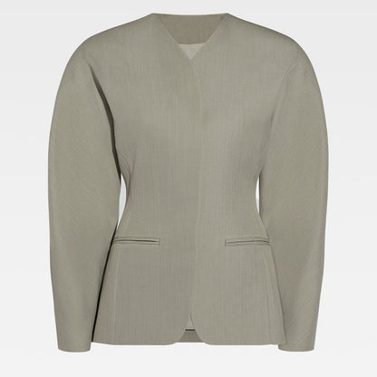 Women’s Blazer – Tailored Fit – Hidden Closure – Lightweight Woven – Minimalist Design