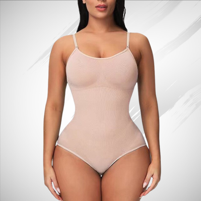 Women’s Shapewear Bodysuit – Seamless Slim Fit – Adjustable Straps – Breathable Blend