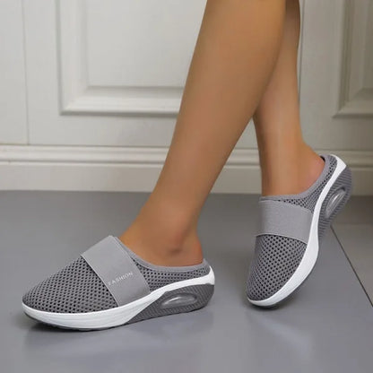 Women’s Orthopedic Wedge Sandals – Slip-On – Cushioned Sole