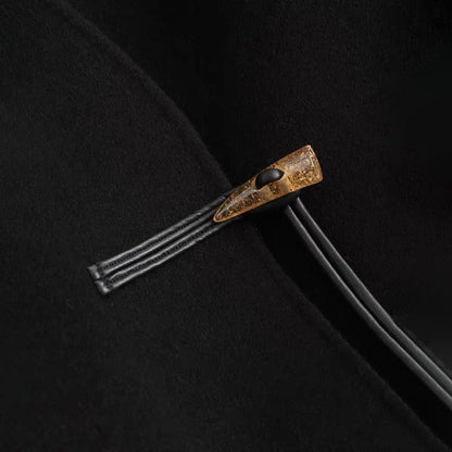 Aurora Loose Fit Cape Coat | V-Neck Sleeveless Cape Coat