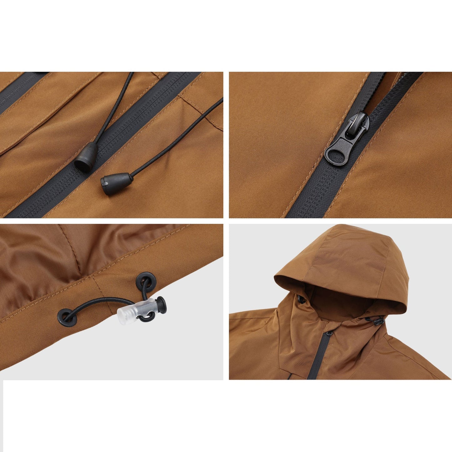 Theodore Hip-Length Hiking Jacket | Hooded Long Sleeve Outerwear
