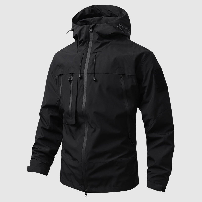 Theodore Hip-Length Hiking Jacket | Hooded Long Sleeve Outerwear