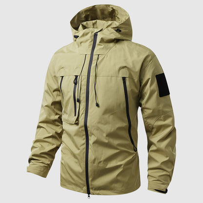 Theodore Hip-Length Hiking Jacket | Hooded Long Sleeve Outerwear