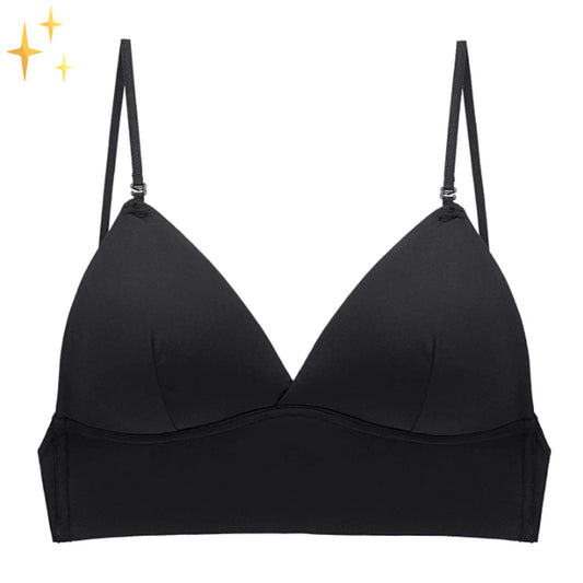 Women’s Low-Back Bra – Seamless Cups – Adjustable Straps – Breathable Blend