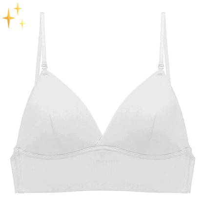 Women’s Low-Back Bra – Seamless Cups – Adjustable Straps – Breathable Blend
