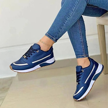 Women’s Sneakers – Sleek Fit – Breathable Comfort – Cushioned Support – Casual