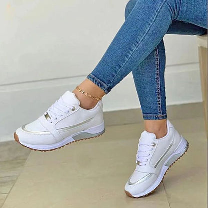 Women’s Sneakers – Sleek Fit – Breathable Comfort – Cushioned Support – Casual