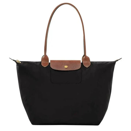 Women’s Shoulder Bag – Structured Design – Textured Flap – Zipper Closure – Versatile Carry