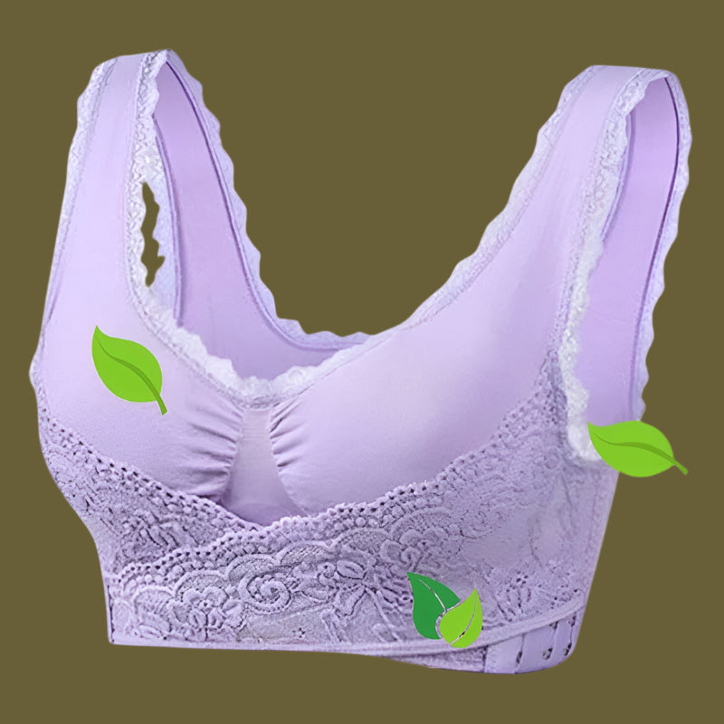 Women’s Support Bra – Full Coverage – Posture Enhancing – Seamless Lace Design