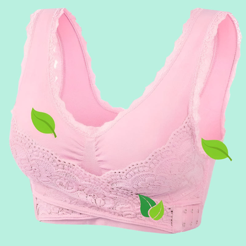 Women’s Support Bra – Full Coverage – Posture Enhancing – Seamless Lace Design