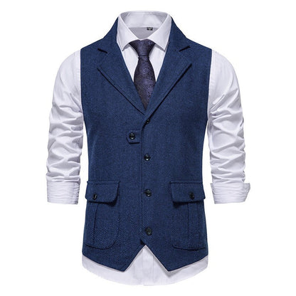 Arthur Tailored Waistcoat | V-Neck Button Front Waistcoat