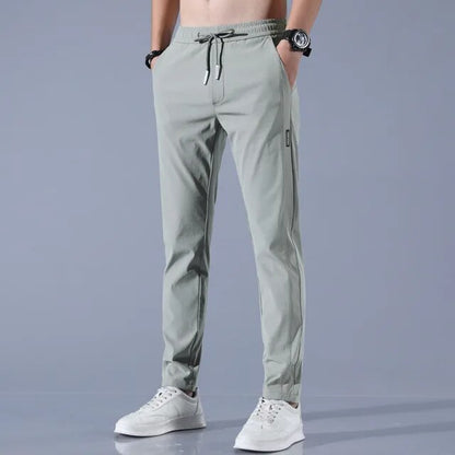 Men’s Golf Pants – Slim Fit – Stretch Fabric – Full Length – Breathable Design