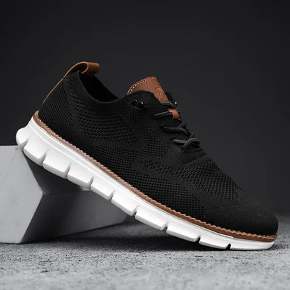 Men’s Trainers – Soft Knit Upper – Flexible Sole – Casual Fit