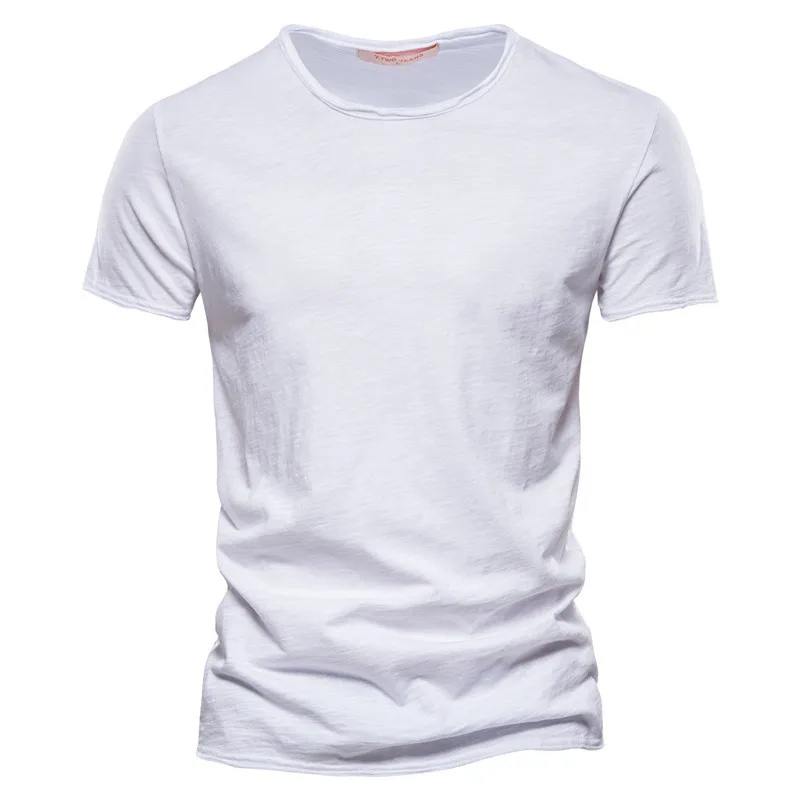 Men’s T-shirt – Slim Fit – Short Sleeve – Crew Neck – Breathable Blend – Minimalist Style