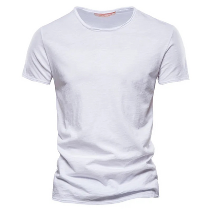 Men’s T-shirt – Slim Fit – Short Sleeve – Crew Neck – Breathable Blend – Minimalist Style