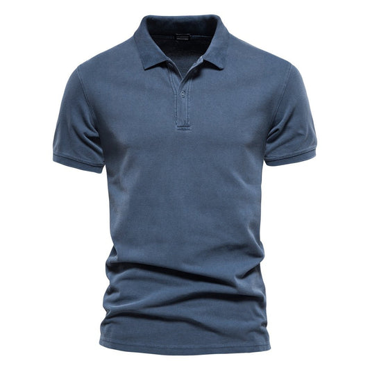 Men’s Polo Shirt – Soft Knit – Standard Fit – Short Sleeve Breathable Casual Wear