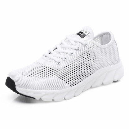 Women’s Sneaker – Flyknit – Form-Fitting – Lace-Up – Cushioned Sole – Lightweight Casual