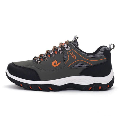 Men’s Athletic Shoes – Low-Top Mesh – Cushioned Sole – Grip Design