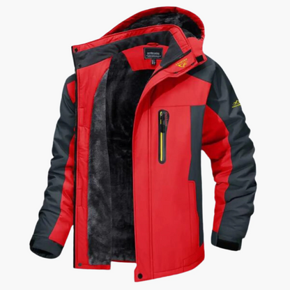 Harry Hooded Casual Fit Outdoor Jacket | Collared Hip-Length Outdoor Jacket