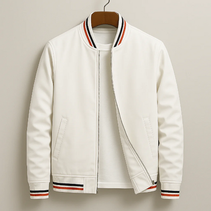 Men’s Bomber Jacket – Regular Fit – Zip-Up with Ribbed Trim and Pockets