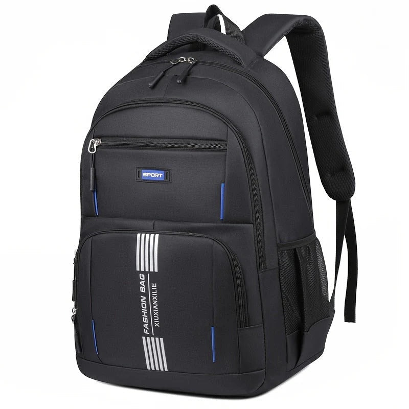 Men's Backpack – Structured Design – Laptop Compartment – Multi-Pocket Utility