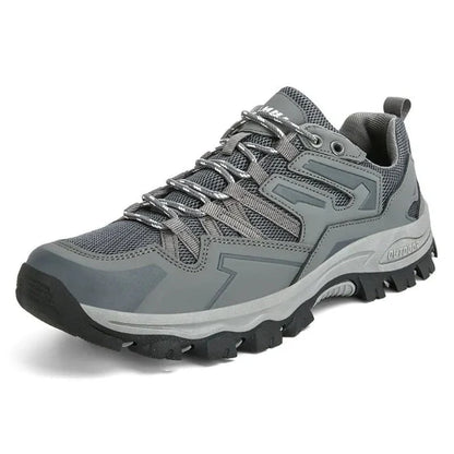 Men’s Hiking Shoes – Low-Top – Breathable Mesh – Reinforced Toe – Rugged Grip Sole