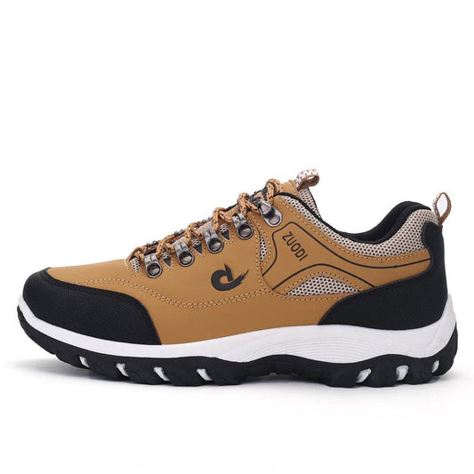 Men’s Athletic Shoes – Low-Top Mesh – Cushioned Sole – Grip Design