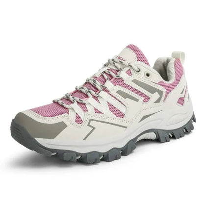 Men’s Hiking Shoes – Low-Top – Breathable Mesh – Reinforced Toe – Rugged Grip Sole