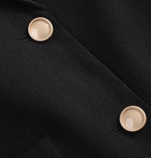Lily Tailored Fit Blazer | Button Front Notched Lapel Blazer