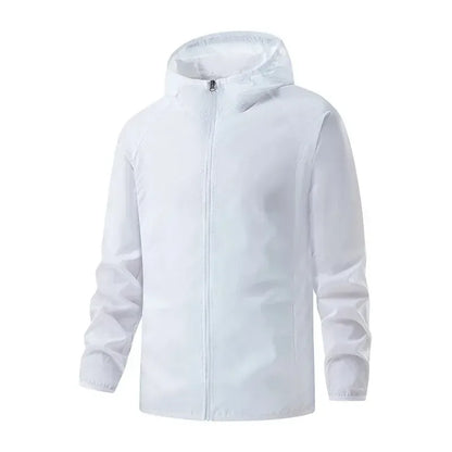 Men’s Jacket – Regular Fit – Woven with Hood – Zipper Front – Casual Outdoor