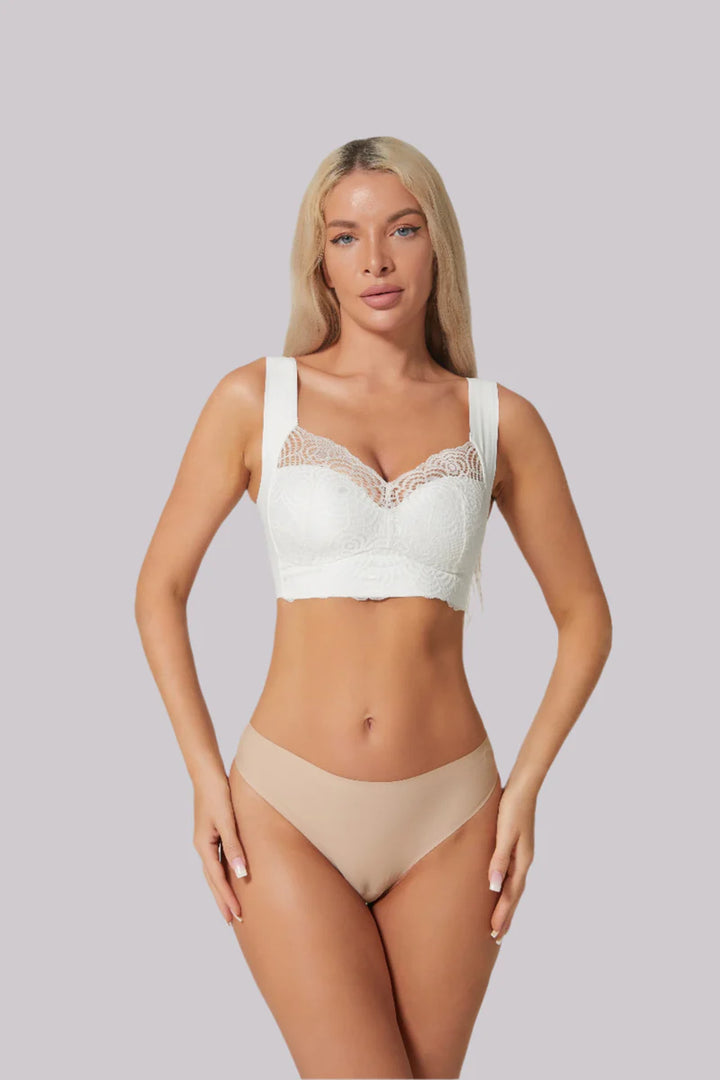 Women’s Bra – Supportive Fit – Lace Detail – Wide Straps – Breathable Blend – Extended Band